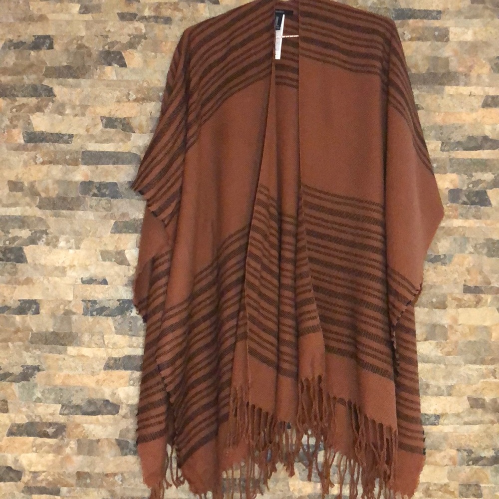 Copper Wrap Poncho